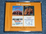 画像: THE CHAMPS- THE CHALLENGE ALBUM COLLECTION ( 4 in 2 ) / 1997 US AMERICA  ORIGINAL "BRAND NEW SEALED" 2-CD 