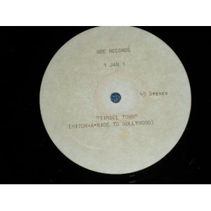 画像: 1 JAN 1 - TINSEL TOWN ( HITCH-A-RIDE TO HOLLYWOOD : DIFFERENT MIXES of 45's : fom JAN BERRY'S BEL-AIR GARAGE)  / US ORIGINAL "ONE SIDED"TEST PRESS : LUQUER  ACCETATE  10" Single  