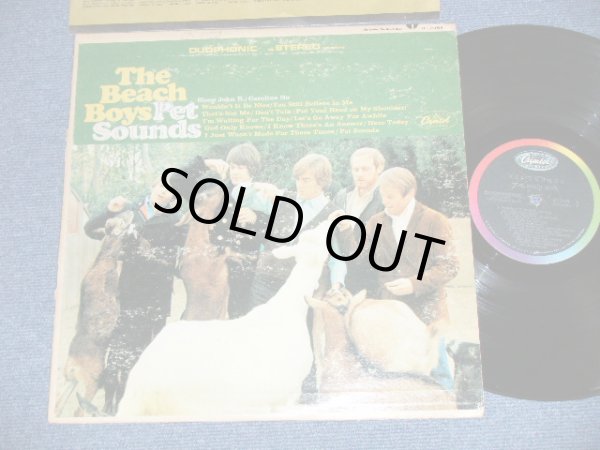 画像1: THE BEACH BOYS - PET SOUNDS ( VG/Ex++,Ex Matrix # DT-1-2458-A 1 1 #2/ DT-2-2458-A-9 #2 ) / 1966 US AMERICA ORIGINAL DUOPHONIC Stereo LP