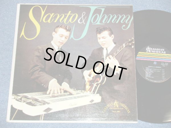 画像1: SANTO & JOHNNY - SANTO & JOHNNY ( DEBUT ALBUM included SLEEP WALK :Ex++/Ex++)/  1961 Version US AMERICA 2nd Press 'With COLOR LINE Label' MONO Used LP