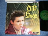 画像: CLIFF RICHARD & THE SHADOWS  - CLIFF SINGS  ( Ex/Ex+ )  / 1959  UK ENGLAND ORIGINAL 1st Press "GREEN With GOLD Text Label" Used  MONO LP 