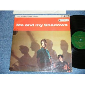 画像: CLIFF RICHARD & THE SHADOWS  - ME AND MY SHADOWS  ( Ex/Ex Looks:Ex- )  / 1960  UK ENGLAND ORIGINAL 1st Press "GREEN With GOLD Text Label" Used  MONO LP 