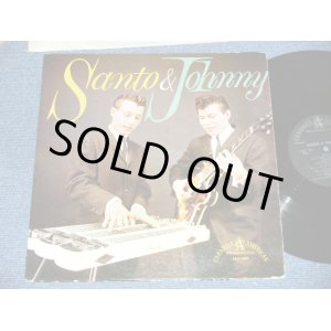 画像: SANTO & JOHNNY - SANTO & JOHNNY ( DEBUT ALBUM included SLEEP WALK :Ex-/Ex+  B-6:Poor SCRATCH and JUMP)/ 1959 US AMERICA ORIGINAL 'BLACK Label' MONO Used LP