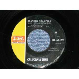画像: CALIFORNIA SUNS (  CAROL CONNORS ) - MASKED GRANDMA : LITTLE BIT OF HEAVEN ( Ex+/Ex+  : BB HOLE)   / 1966 US AMERICA ORIGINAL Used 7" Single 