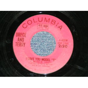 画像: BRUCE and TERRY (BRUCE JOHNSTON & TERRY MELCHER Works)  -  I LOVE YOU MODEL "T" : CARMEN  ( Ex+++/Ex+++ : PROMO SEAL  )  / 1965 US AMERICA ORIGINAL "With PROMO SEAL" Used  7"SINGLE 