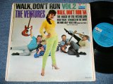 画像: THE VENTURES - WALK DON'T RUN VOL.2 : 2nd Press Version Front Cover  (Matrix #  BLP-2031-1 US & GB PAT # /  BLP-2031-2 US & GB PAT #  ) (  VG+++/VG+++ )   )   / 1965 US AMERICA 2nd Press "BLUE with BLACK PRINT Label" MONO Used LP 