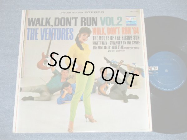 画像1: THE VENTURES - WALK DON'T RUN VOL.2 : SWEAT SIRT Version (Matrix # BST-8031-2-SIDE 1/ BST-8031-2-SIDE 2 ) ( Ex++/Ex++,Ex+ )   / 1964 US AMERICA ORIGINAL "DARK BLUE with SILVER PRINT Label" STEREO Used LP 