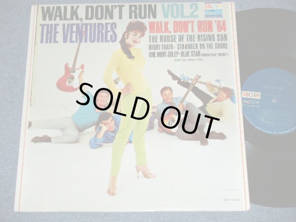 画像1: THE VENTURES - WALK DON'T RUN VOL.2 : 2nd Press Version Front Cover  (Matrix #  BLP-2031-A-1 B3   BLP-2031-B-1A ) ( Ex+++/Ex++ Looks: Ex+++  )   / 1964 US AMERICA ORIGINAL "DARK BLUE with SILVER PRINT Label" MONO Used LP 