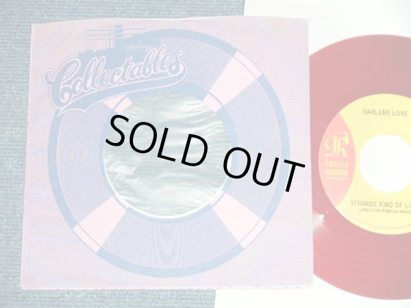 画像1: DARLENE LOVE -  TODAY I MET THE BOY I'M GONNA MARRY : STRANGE KIND OF LOVE  ( MINT-/MINT- ) "RED WAX Vinyl" / 1980's US AMERICA REISSUE Used 7" Single