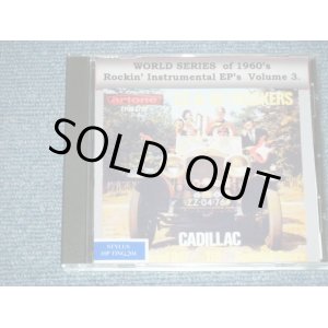 画像: V.A. OMNIBUS - WORLD SERIES of 1960's ROCKIN' INSTRUMENTAL EP'S VOL.3 ( NEW ) /  2015  EU  "Brand New" CD-R 