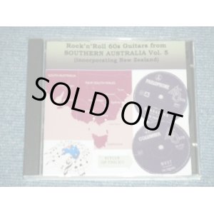 画像: V.A. OMNIBUS ( AL PAGET,PACIFICS,EMBERS,THUNDERBIRDS,BREAKAWAYS,+ more ) - ROCK 'N' ROLL 60s GUITAR from SOUTHERN AUSTRALIA VOL.5 (NEW )  /  2015  EU  "Brand New"  CD-R 