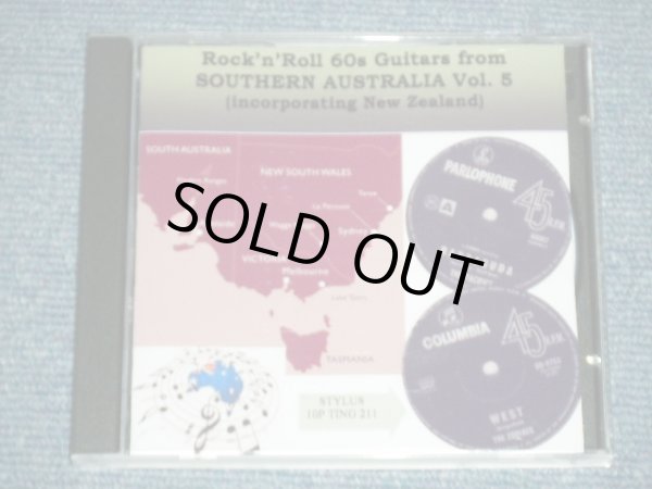 画像1: V.A. OMNIBUS ( AL PAGET,PACIFICS,EMBERS,THUNDERBIRDS,BREAKAWAYS,+ more ) - ROCK 'N' ROLL 60s GUITAR from SOUTHERN AUSTRALIA VOL.5 (NEW )  /  2015  EU  "Brand New"  CD-R 