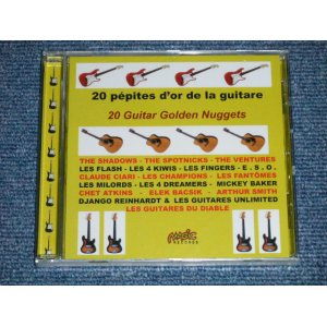 画像: V.A. OMNIBUS ( The VENTURES, SHADOWS, SPOTNICKS,Les FINGERS,   + More )  ) -  20 GUITAR GOLDEN NUGGETS  (SEALED) / 2014 FRANCE ORIGINAL "Brand New SEALED"  CD 