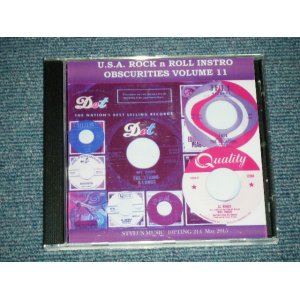 画像: V.A. OMNIBUS -  U.S.A. ROCK n ROLL INSTRO : OBSCURITIES VOLUME 11( NEW ) /  2015  EU  "Brand New" CD-R 