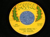 画像: BIG WALTER And The THUNDERBIRDS - WATUSIE FREEZE Part 1 / Part 2 : WILD INST With GUITAR and ORGAN ( VG+++/VG+++ )  / US AMERICA ORIGINAL Used 7" Single 