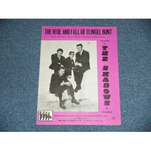 画像: THE SHADOWS - THE RISE AND FALL OF FLINGEL BUNT  TO KNOW HIM IS TO LOVE HIM / 1964 UK ENGLAND  ORIGINAL Used SHEET MUSIC 
