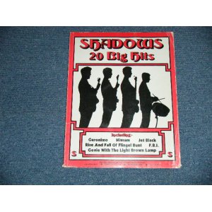 画像: THE SHADOWS - 20 BIG HITS : SHEET  MUSIC BOOK / 1975 UK ENGLAND  ORIGINAL Used SHEET MUSIC  BOOK 