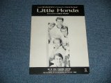 画像: The BEACH BOYS - LITTLE HONDA (Ex+++)  / 1964 US AMERICA ORIGINAL Used SHEET MUSIC 