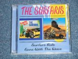 画像: THE SURFARIS - SURFERS RULE + GONE WITH THE WAVE (2 in 1) ( SEALED) / 1998 UK ENGLAND ORIGINAL "BRAND NEW SEALED" CD