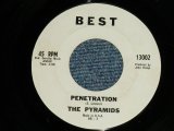 画像: The PYRAMIDS ( 60's American Surf Garage ) - PENETRATION : HERE COMES MARSHA  (Ex+++/Ex+++  Looks:MINT-) / 1964 US AMERICA ORIGINAL "WHIET LABEL (PROMO?)" Used 7" Single 