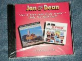 画像: JAN & DEAN -  TAKE LINDA SURFIN' + RIDE THE WILD SURF  (2in1) (SEALED)  / 1996 US AMERICA  ORIGINAL "BRAND NEW SEALED" CD 