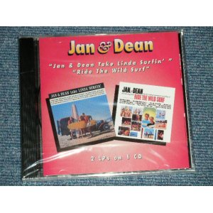 画像: JAN & DEAN -  TAKE LINDA SURFIN' + RIDE THE WILD SURF  (2in1) (SEALED)  / 1996 US AMERICA  ORIGINAL "BRAND NEW SEALED" CD 
