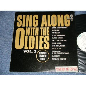 画像: Produced by HERB HEIMAN - SING ALONG WITH THE OLDIES  VOL.1 Ex+++/MINT-)   / 1964? US AMERICA ORIGINAL "WHITE LABEL PROMO" MONO  Used  LP 
