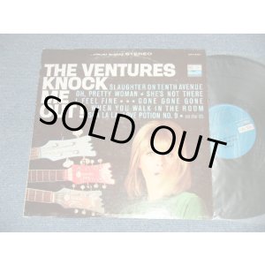 画像: THE VENTURES - KNOCK ME OUT ( Without or NONE "TOMORROW'S LOVE" Version :  Matrix Number  A)  BST-8033-2  SIDE-1 1B1  　B)  BST-8033-  SIDE-2-1A1 ) (Ex+/Ex+++ ) / 1965 US ORIGINAL "BLUE with BLACK BLACK Print Label" STEREO Used  LP  
