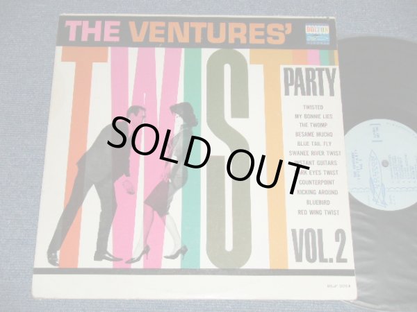 画像1: THE VENTURES - TWIST PARTY VOL.2  (   Matrix Number BLP 2014-1D (SIDE-1) /  BLP 2014-1D (SIDE-2) ) ( Ex++/Ex+ ) / 1962 US ORIGINAL RELEASE VERSION " LIGHT BLUE  Label" MONO Used  LP 