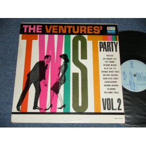 画像: THE VENTURES - TWIST PARTY VOL.2  (Matrix#A) BLP 2014-1D (SIDE-1) / B) BLP 2014-1E (SIDE-2) ) ( Ex++/Ex+ A-1,B-1:LIGHT WARP ) / 1962 US ORIGINAL RELEASE VERSION " LIGHT BLUE  Label" MONO Used  LP 