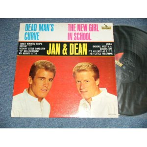 画像: JAN & DEAN - THE NEW GIRL IN SCHOOL / DEAD MAN'S CURVE "COLOR Cover " ( Ex++, Ex/MINT- Looks:Ex+++ )  / 1964 US AMERICA ORIGINAL MONO Used LP 