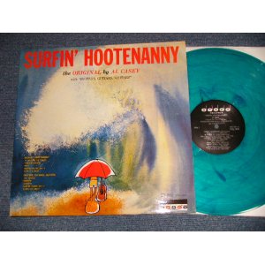 画像: AL CASEY - SURFIN' HOOTENANNY   ( MINT-/MINT )   / 1980's  EUROPE REISSUE "GREEN WAX Vinyl" Used  LP