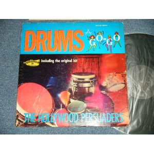 画像: THE HOLLYWOOD PERSUADERS - DRUMS A GO-GO (Ex+/Ex++ EDSP, Tape Seam ) / 1965 US AMERICA ORIGINAL MONO  Used  LP 