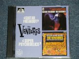 画像: THE VENTURES - GUITAR FREAKOUT + SUPER PSYCHEDELICS ( 2 in 1 ) (Ex+++/MINT) / 1995  UK & EU Used CD 