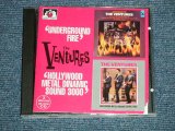 画像: THE VENTURES -  UNDERGROUND FIRE + HOLLYWOOD METAL DINAMIC ( 2 in 1 ) (VG++/MINT) / 1996 UK& EU  Used  CD 