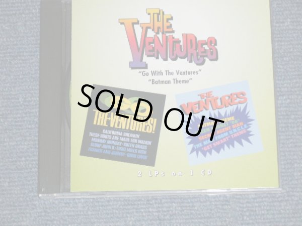 画像1: THE VENTURES - GO WITH + THE BATMAN THEME ( 2 in 1+ BONUS TRACK ) (MINT/MINT) / 1996 USAMERICA ORIGINAL Used CD 