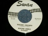 画像: The ROCKIN' REBELS - ROCKIN' CRICKETS : HOLLY GULLY ROCK    (MINT-/MINT-)  / 1963 US AMERICA ORIGINAL "WHITE LABEL PROMO" Used 7" Single 