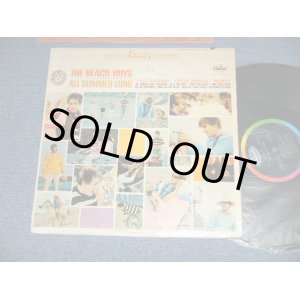 画像: The BEACH BOYS - ALL SUMMER LONG  ( "DON'T BACK DOWN" on FRONT Cover ) (Matrix #MATRIX #          A) ST-1-2110-W1      B)  ST-2-2110-V4 #2 ) (VG+++/Ex+  WOFC, WOBC, TAPEOC)  / 1964 US AMERICA ORIGINAL 2nd Press Jacket with"DON'T BACK  DOWN" STEREO Used LP