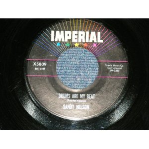 画像: SANDY NELSON - .DRUMS ARE MY BEAT / THE BIRTH OF THE BEAT: ( Ex Looks:Ex+/Ex Looks:Ex)  /  1962 US AMERICA ORIGINAL Used 7" Single 