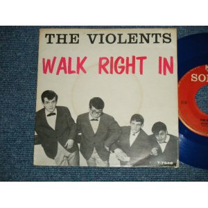 画像: The VIOLENTS - WALK RIGHT IN : GUITAR BOLERO (Ex+/Ex+++ Not Center)  /  SEWDEN ORIGINAL "BLUE WAX Vinyl" Used 7" Single 