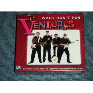 画像: THE VENTURES - WALK DON'T RUN ; 63 GREAT TRACK FROM LEGENDARY INSTRUMENTAL ROCK GROUP  (SEALED)  /  UK ENGLAND  ORIGINAL "Brand New Sealed" 3-CD 