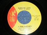 画像: DARLENE LOVE - A) A FINE FINE BOY  B) NINO AND SONNY ( Ex+++/Ex+) / 1964 US AMERICA  ORIGINAL "YELLOW LABEL" Used 7" SINGLE 