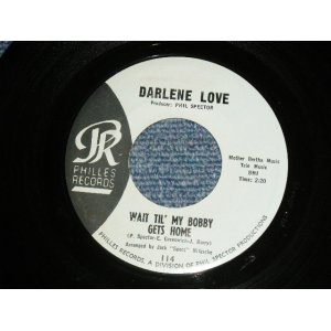 画像: DARLENE LOVE - A) WAIT TIL' MY BOBBY GETS HOME  B) TAKE IT FROM ME ( MINT-/MINT- ) / 1963 US AMERICA  ORIGINAL "BLUE LABEL" Used 7" SINGLE 