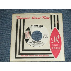 画像: DARLENE LOVE - A) CHRISTMAS B) WINTER WONDERLAND ( Ex+++/Ex+++ STOL) / 1964 US AMERICA  ORIGINAL "WHITE LABEL PROMO" Used 7" SINGLE 