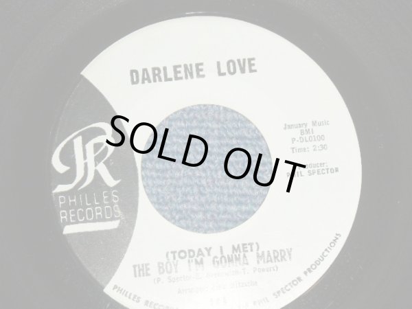 画像1: DARLENE LOVE - A) THE BOY I'M GONNA MARRY B) PLAYING FOR KEEPS ( Ex+++/Ex+) / 1963 US AMERICA  ORIGINAL "BLUE LABEL" Used 7" SINGLE 