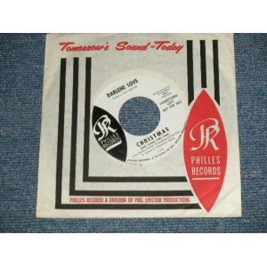 画像: DARLENE LOVE - A) CHRISTMAS B) HAPPY AND MILT MEET HAL B.  ( MINT/MINT) / 1963 US AMERICA  ORIGINAL "WHITE LABEL PROMO" Used 7" SINGLE 