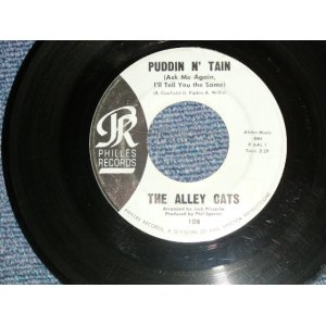 画像: The ALLEY CATS - A) PUDDIN N' TAIN  B) FEEL SO GOOD (Ex++/Ex++ ) /  1962 US AMERICA ORIGINAL "BLUE Label" Used 7" SINGLE 