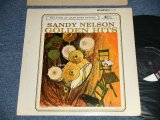 画像: SANDY NELSON - GOLDEN HITS (EX+/Ex+ EDSP)  / 1964 Version US AMERICA  2nd Press "BLACK with PINK& WHITE label" STEREO Used  LP 