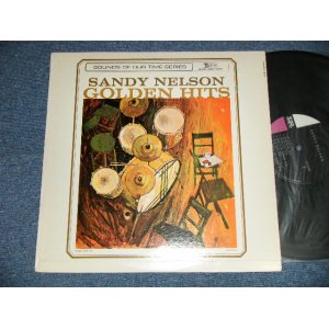 画像: SANDY NELSON - GOLDEN HITS (EEx++/MINT-)  / 1964 Version US AMERICA  2nd Press "BLACK with PINK& WHITE label" MONO  Used  LP 
