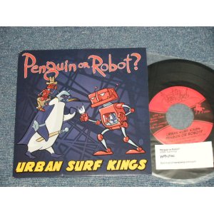 画像: URBAN SURF KINGS - Penguin Or Robot? (MINT/MINT)/ 2014 CANADA ORIGINAL Used 7" EP with PICTURE SLEEVE 